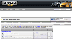 Desktop Screenshot of nissanforum.com